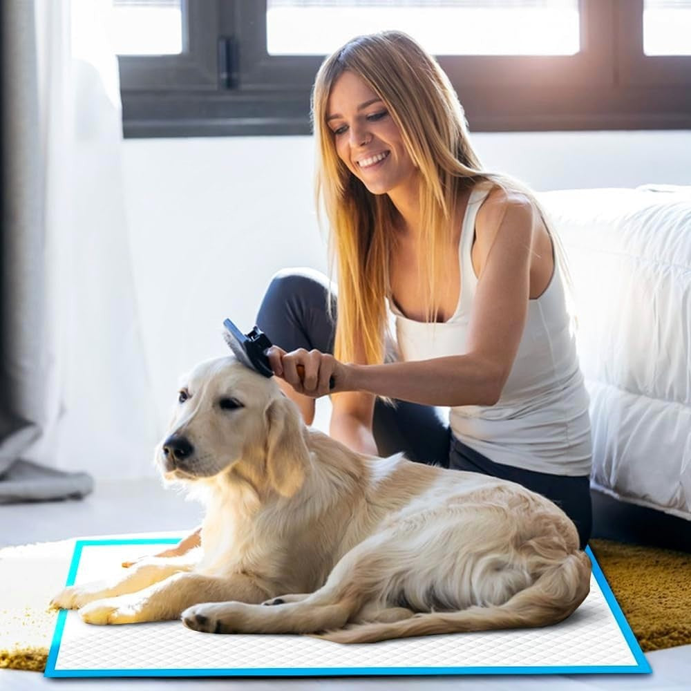 Large Puppy Training Pads Heavy Duty Dog Pads Leak Proof Pets Pee Wee Poo Sheets
