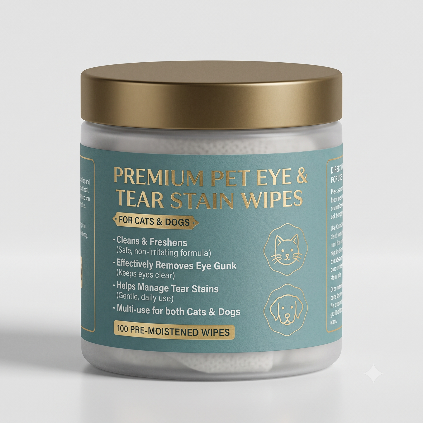 Gentle Pet Eye Wipes