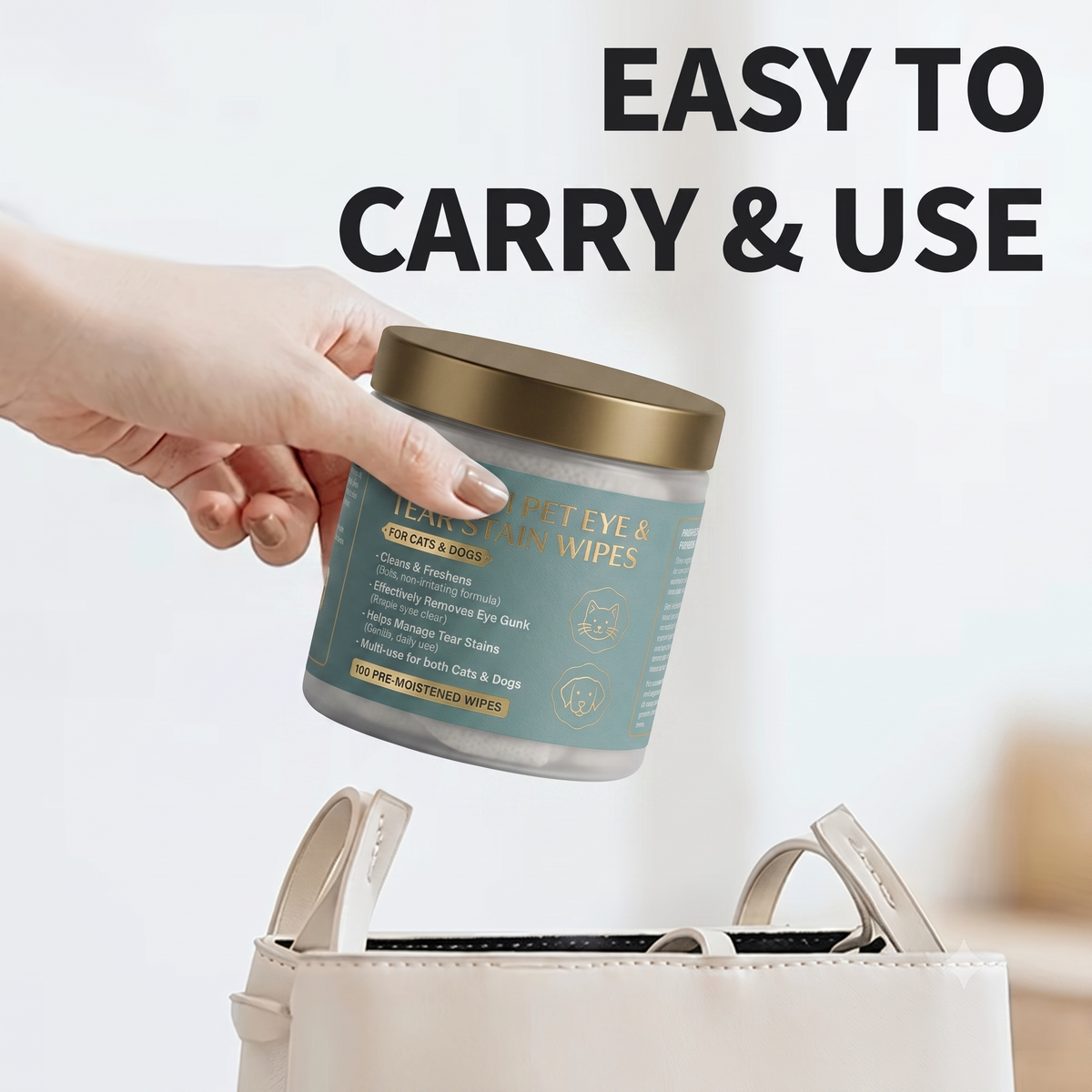 Gentle Pet Eye Wipes